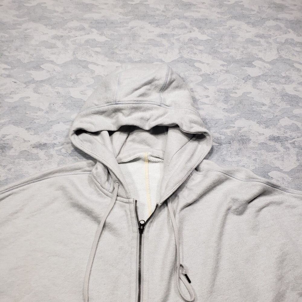 Lululemon Light Gray Zip-Up Hoodie Size 6 - Picture 3 of 10